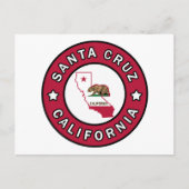 Santa Cruz California Briefkaart (Voorkant)
