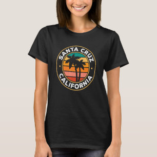 Santa Cruz California CA  grafische retro 70's T-shirt