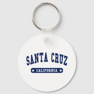 Santa Cruz California College Stijlhemden Sleutelhanger