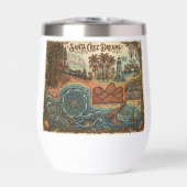 Santa Cruz California Dreams Map – Vibrant Coast (Voorkant)