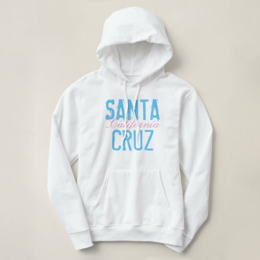Santa Cruz California Hoodie (Design voorkant)