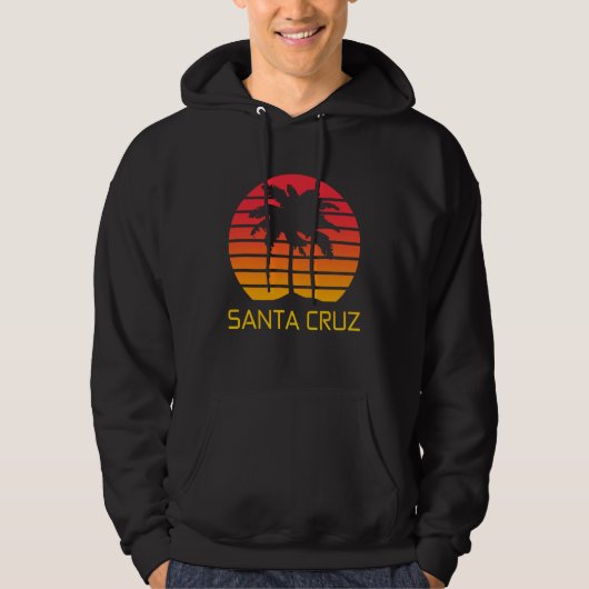 Santa Cruz California  Hoodie (Voorkant)