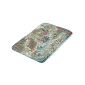 Santa Cruz California Illustrated Map Mythical Badmat (Gekanteld)