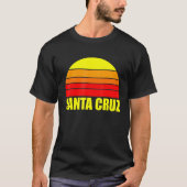 Santa Cruz California, jaren '70, 80 en '90 T-shirt (Voorkant)