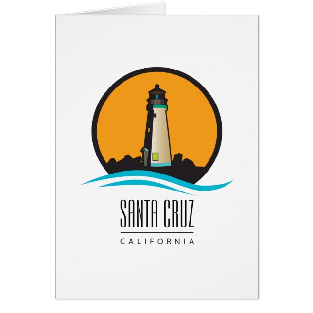 Santa Cruz California Lighthouse (Voorkant)