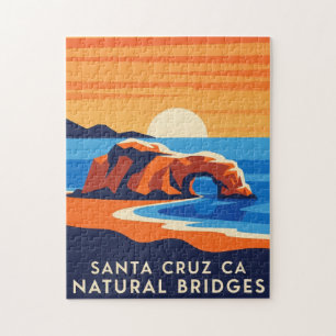 Santa Cruz California Natuurlijke Bruggen Legpuzzel