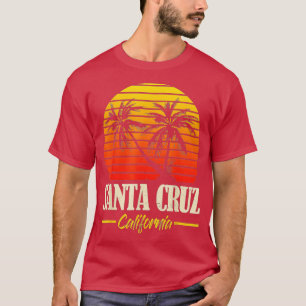 Santa Cruz California Retro  Sunset Beach 7 T-shirt