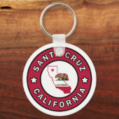 Santa Cruz California Sleutelhanger (Voorkant)