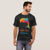 Santa Cruz  California  Souvenir  2 T-shirt (Voorkant volledig)