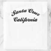Santa Cruz California Sticker (Tas)