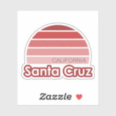 Santa Cruz California Sticker (Vel)
