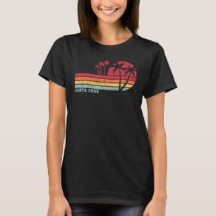 Santa Cruz California  Sunset Beach 70s 80s T-shirt