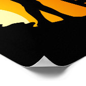 Santa Cruz California surfer girl Poster (Hoek)