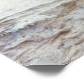 Santa Cruz California Surfer meisje Poster (Hoek)