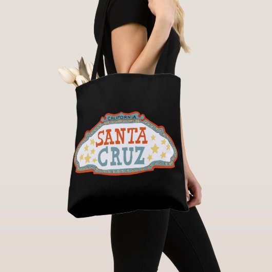 Santa Cruz California Sweet  Sign Tote Bag (Dichtbij)
