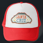 Santa Cruz California Sweet  Sign Trucker Pet<br><div class="desc">Kijk eens naar dit supercoole Santa Cruz,  Californische ontwerp. Of je nu een banaanslak bent of gewoon van deze zoete strandstad houdt,  show je bent een fan van dit geweldige pet. En controleer mijn winkel op meer producten en design.</div>