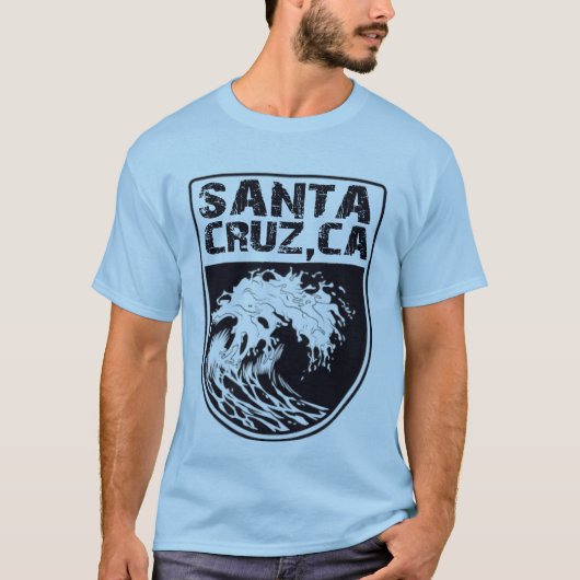 Santa Cruz, California T-Shirt (Voorkant)