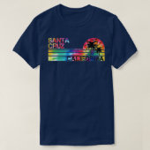 Santa Cruz California Tie Dye  geïnspireerde Str T-shirt (Design voorkant)