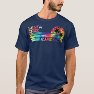 Santa Cruz California Tie Dye  geïnspireerde Str T-shirt