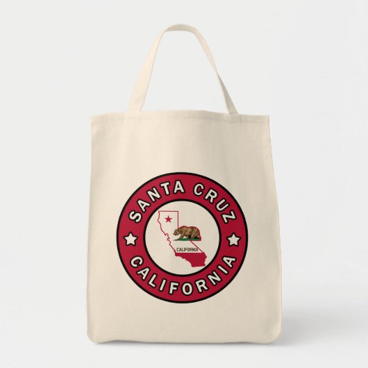 Santa Cruz California Tote Bag (Voorkant)