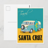 Santa Cruz California Travel  Briefkaart (Voorkant / Achterkant)