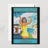 Santa Cruz California Travel  Briefkaart (Voorkant / Achterkant)