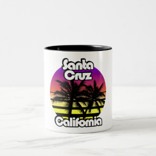 Santa Cruz California Tweekleurige Koffiemok