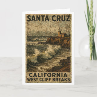 Santa Cruz California West Cliff Steamer Lane Kaart