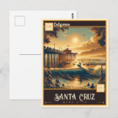 Santa Cruz, Californië |  Briefkaart (Voorkant / Achterkant)