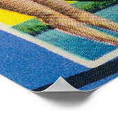 Santa Cruz, Californië - Grote Letter-scènes 2 Poster (Hoek)