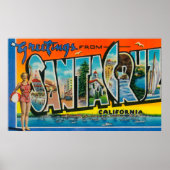 Santa Cruz, Californië - Grote Letter-scènes 2 Poster (Voorkant)