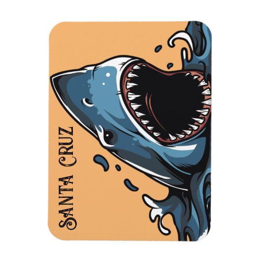 Santa Cruz, Californië Kitchen Magnet Magneet (Verticaal)