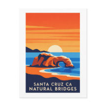Santa Cruz Californië – Natural Bridges Zonsonderg