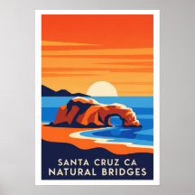 Santa Cruz Californië – Natural Bridges Zonsonderg