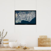 Santa Cruz, Californië-poster Poster (Keuken)