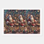 Santa Cruz Christmas Charm Wrapping Paper (Voorkant)