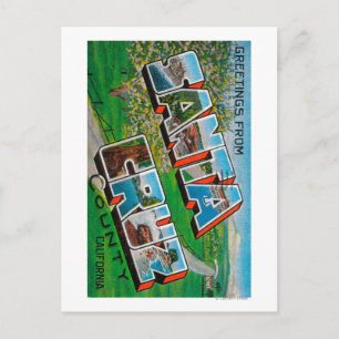 Santa Cruz County Briefkaart