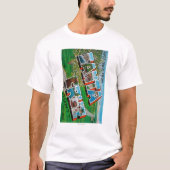 Santa Cruz County, Californië T-shirt (Voorkant)
