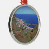 Santa Cruz de La Palma Canarische Eilanden Spanje Metalen Ornament (Rechts)