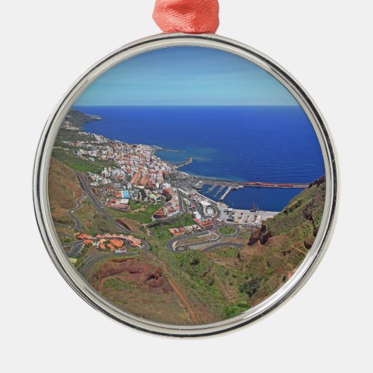 Santa Cruz de La Palma Canarische Eilanden Spanje Metalen Ornament (Voorkant)