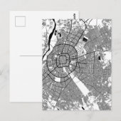 Santa Cruz de la Sierra Bolivia City Map Briefkaart (Voorkant / Achterkant)