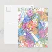 Santa Cruz de la Sierra Bolivia City Map Briefkaart (Voorkant / Achterkant)