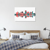 Santa Cruz de la Sierra Bolivia Skyline Canvas Afdruk (Insitu (Slaapkamer))