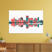 Santa Cruz de la Sierra Bolivia Skyline Canvas Afdruk (Insitu (Woonkamer))
