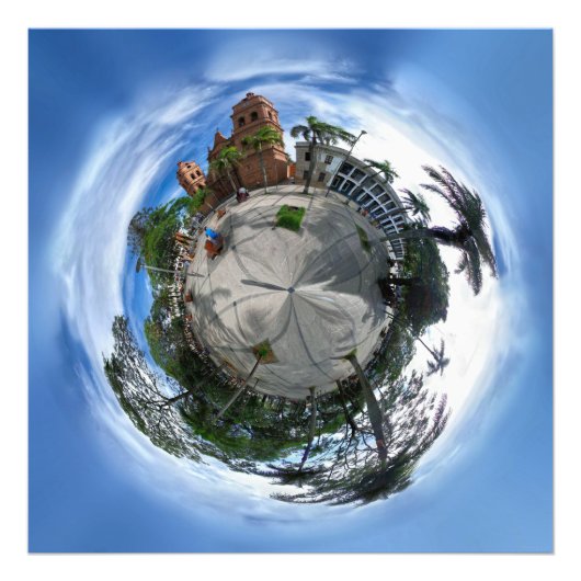 Santa Cruz de la Sierra Foto Afdruk (Voorkant)