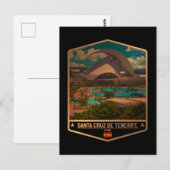 Santa Cruz de Tenerife Briefkaart (Voorkant / Achterkant)