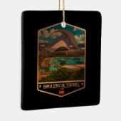Santa Cruz de Tenerife Keramisch Ornament (Rechts)