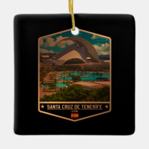 Santa Cruz de Tenerife Keramisch Ornament