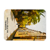 Santa Cruz de Tenerife olieverf Magneet (Horizontaal)