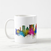 Santa Cruz de Tenerife Spain Skyline Koffiemok (Links)